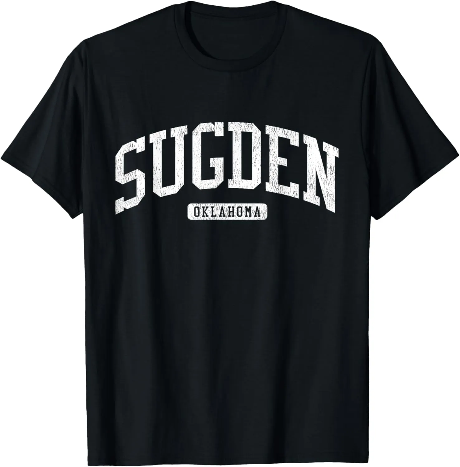 Sugden Oklahoma OK JS03 College University Style T-Shirt