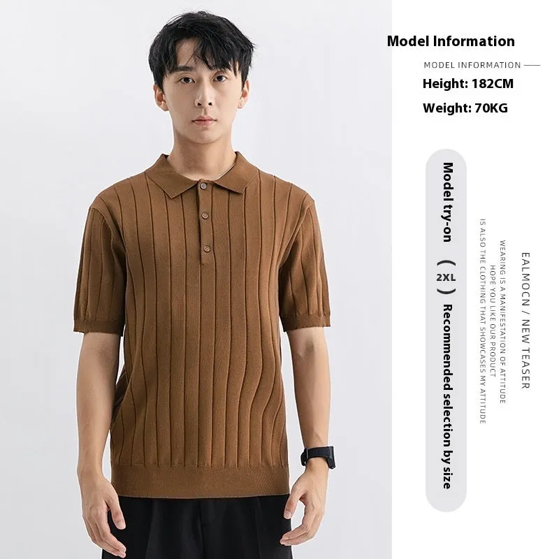 Summer Casual Sweater Men's Breathable