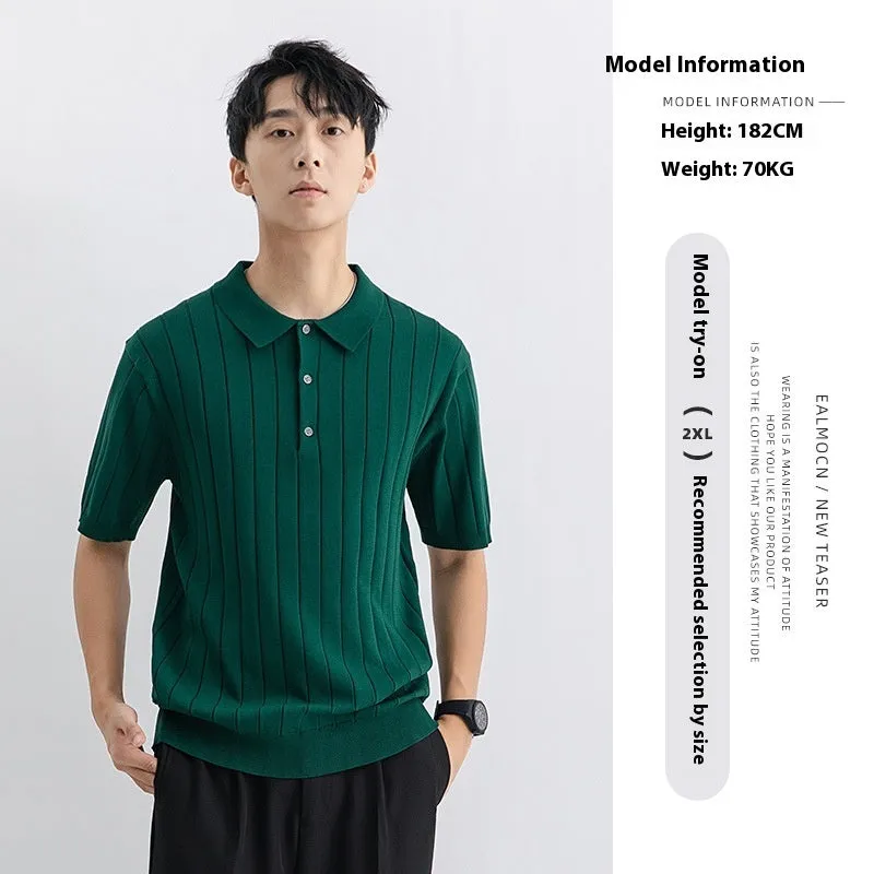 Summer Casual Sweater Men's Breathable