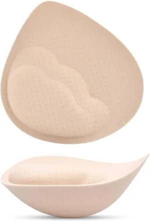 Super Thick Bra Pads Inserts for Push Up, Bra Pads Breast Enhancers Add 1-2 Cups for Women Dresses, Swimsuits, Sport