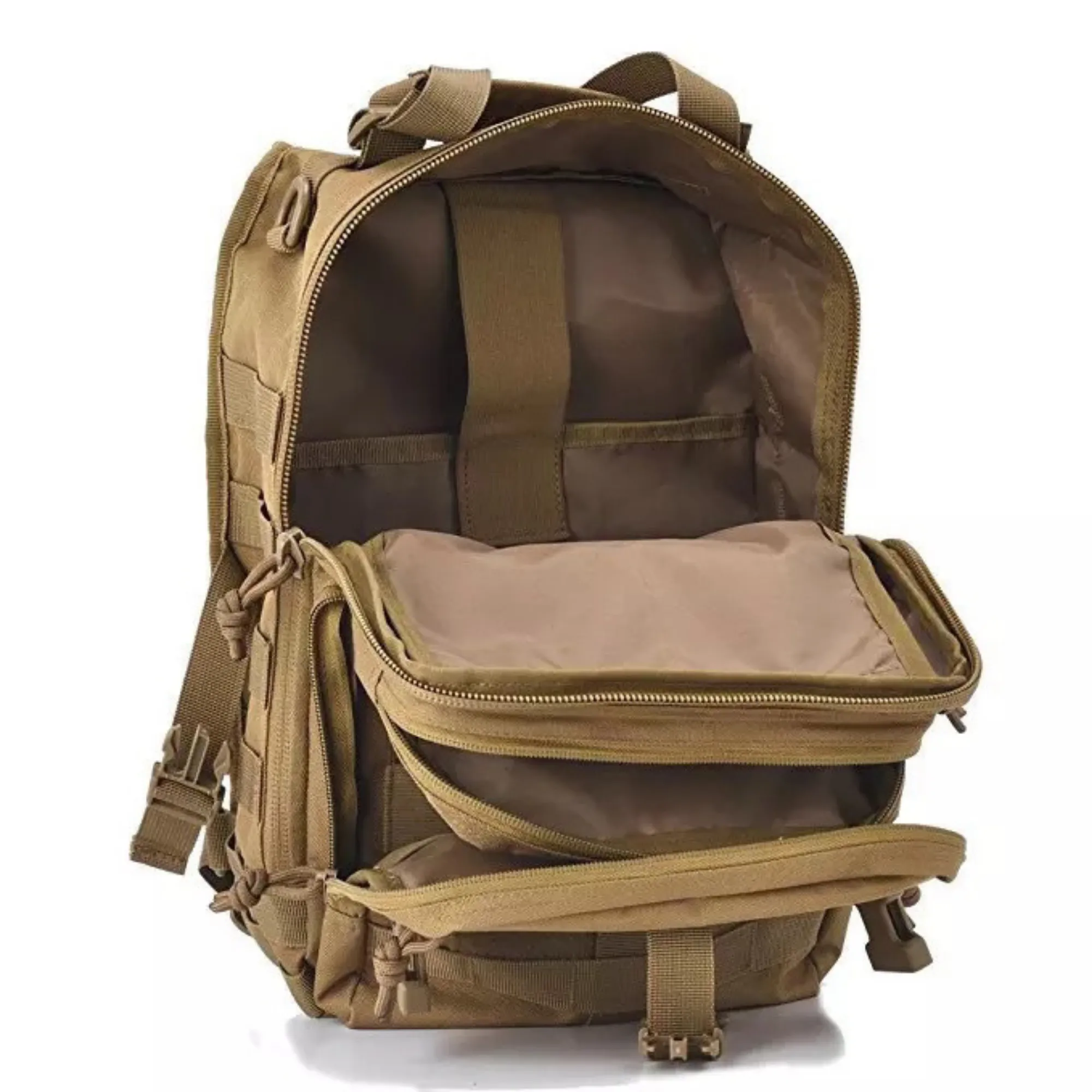 Tactical Military Sling Backpack 15L Shoulder Bag Molle Outdoor Daypack Backpack with Adjustable Strap by Jupiter Gear Home