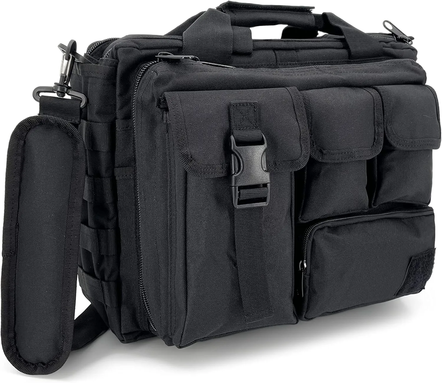 TaktZeit Military Briefcase 15.6Inch Tactical Laptop Messenger Bag Laptop for Hiking, Cycling, Camping and Daily Use
