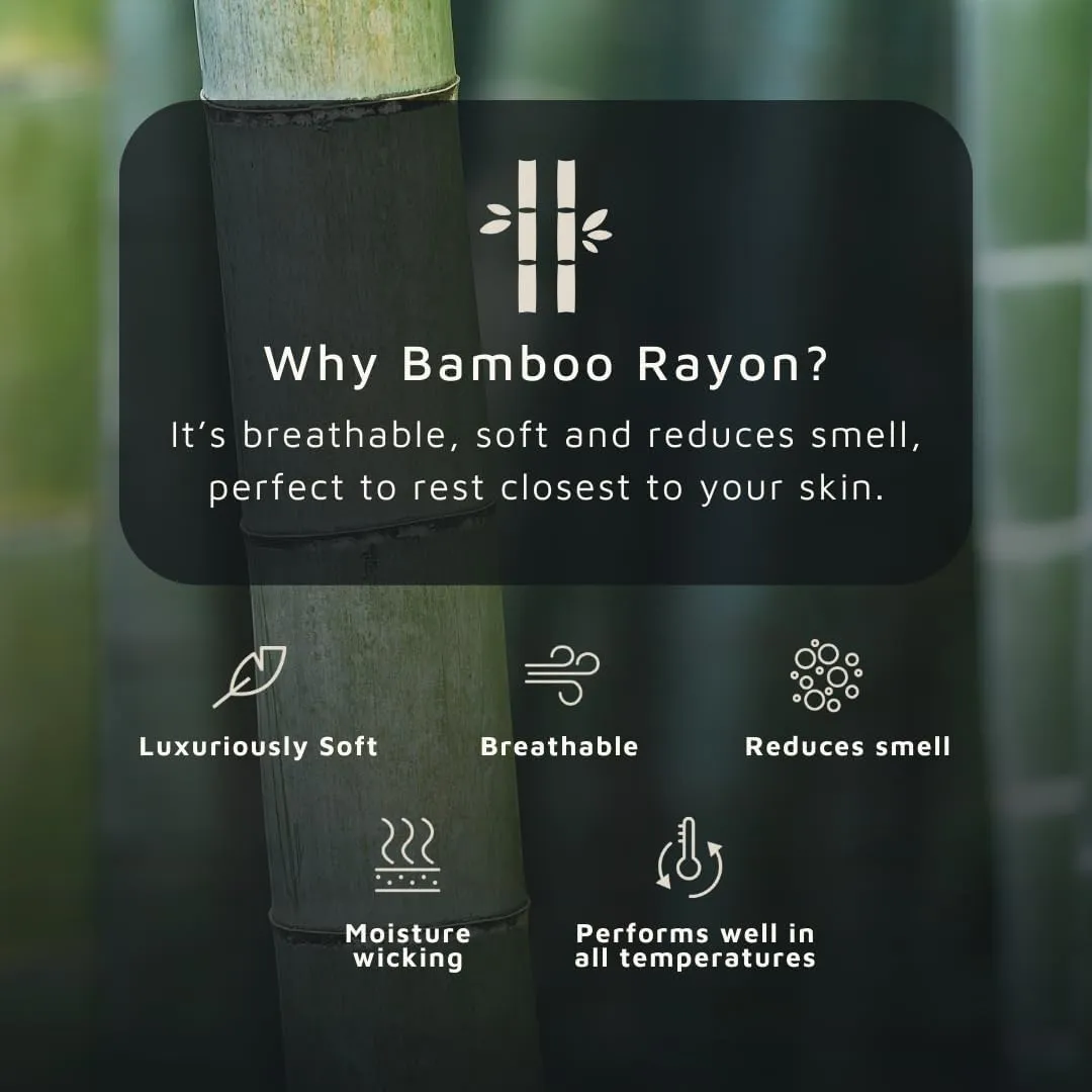 TAKVA Wudhu Socks | Bamboo Rayon Breathable Waterproof Socks Suitable for Various Outdoor Activities (Unisex)
