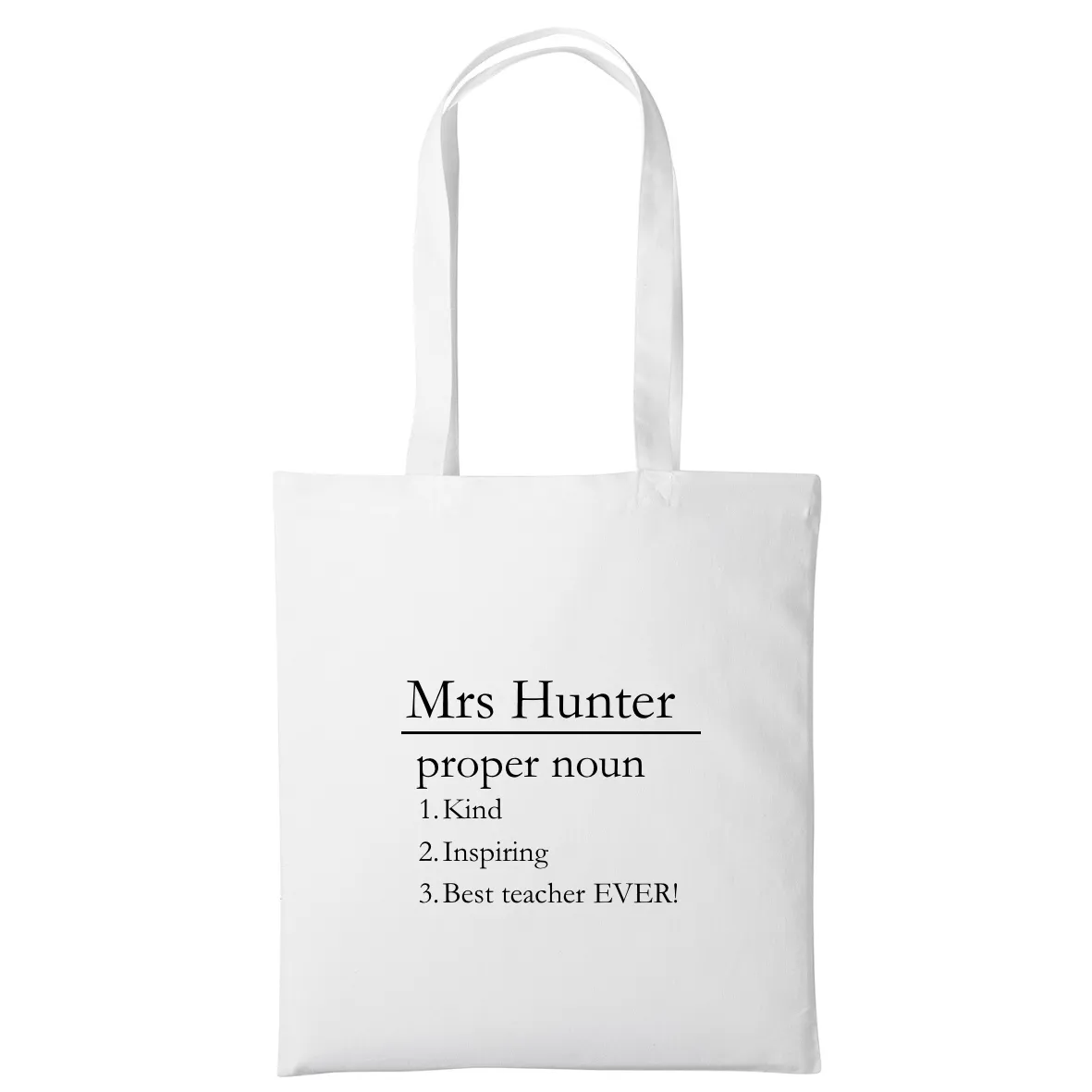 Teacher Tote - Proper Noun