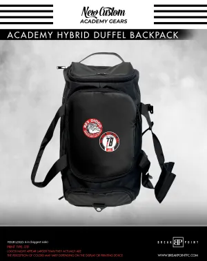 Tenbears Martial Arts Academy Hybrid Duffel Backpack #1265