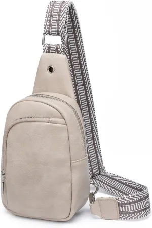 TENSTAR Small Crossbody Bags for Women Trendy Vegan Leather Crossbody Bag Sling Travel Women's Fanny Packs