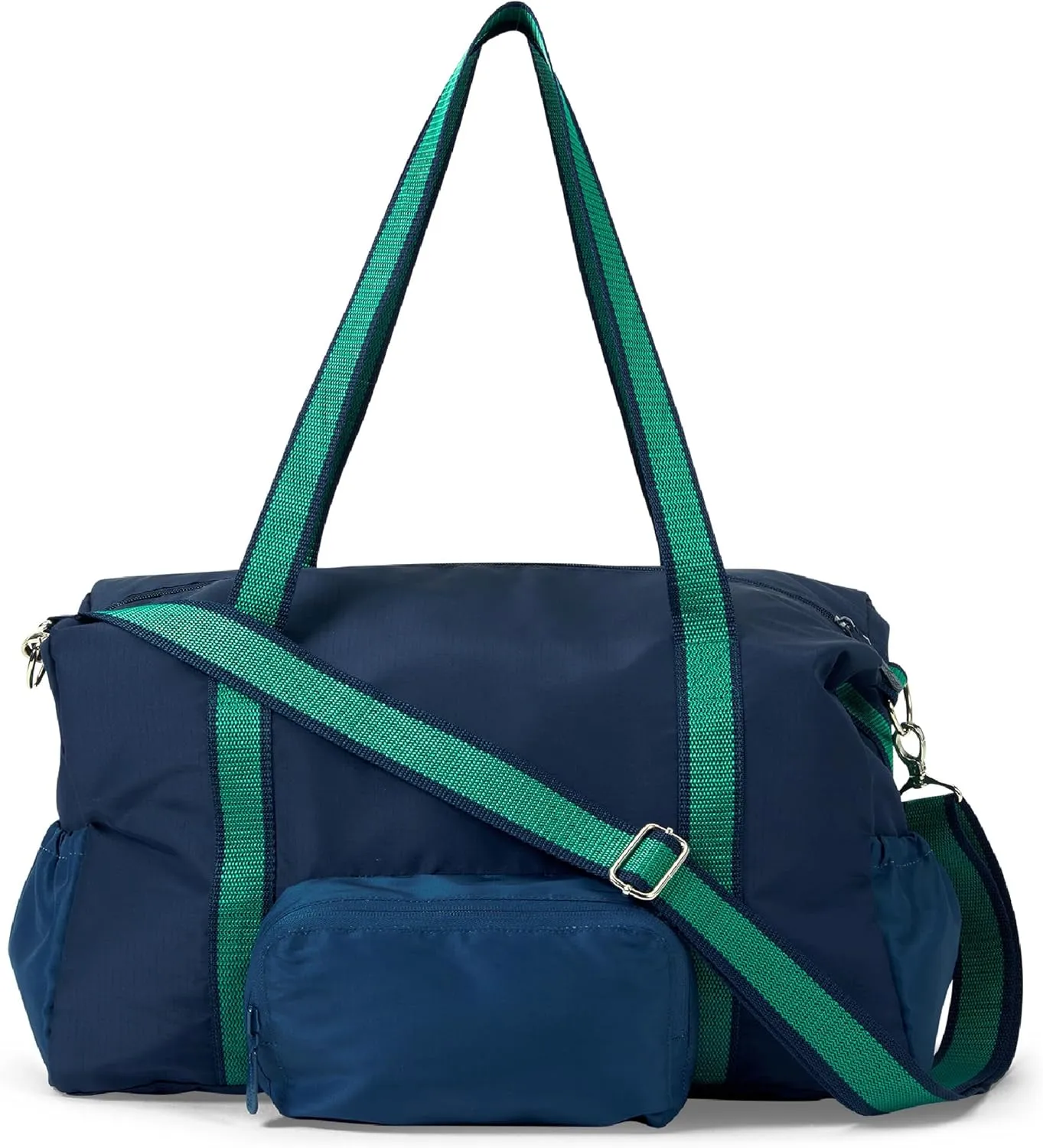 THIRTY-ONE Gifts Packaway Duffle Bag, Foldable Travel Bag for Gym Essentials and Weekend or Overnight Trips