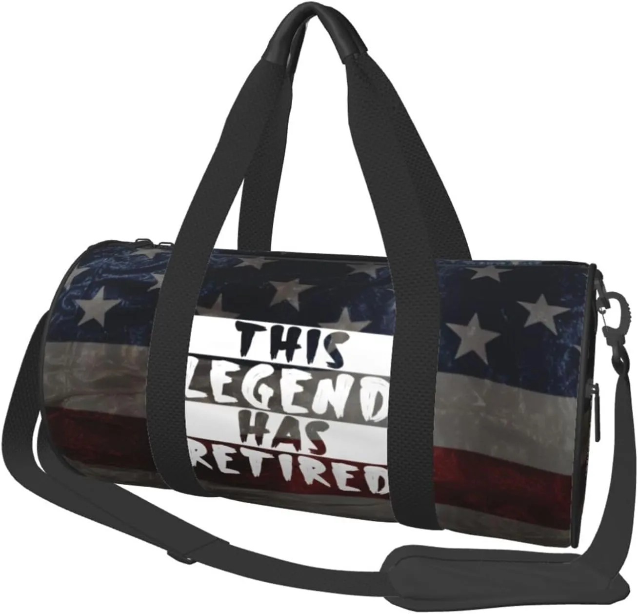 This Legend Has Retired Retirement Duffel Bag Gym Bag Travel Sports Tote Large Foldable Beach Swim Yoga8
