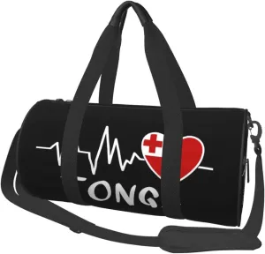 Tonga Heartbeat Duffel Bag Gym Bag Travel Sports Tote Large Foldable Beach Swim Yoga5