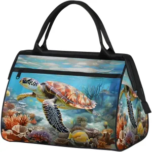 Tote Bag for Women with Zipper, Lightweight Travel Tote Bag Large Shoulder Bag Handbag for Work, Gym