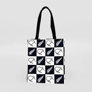 Tote Bag - 'Kiwi & Silver Fern'