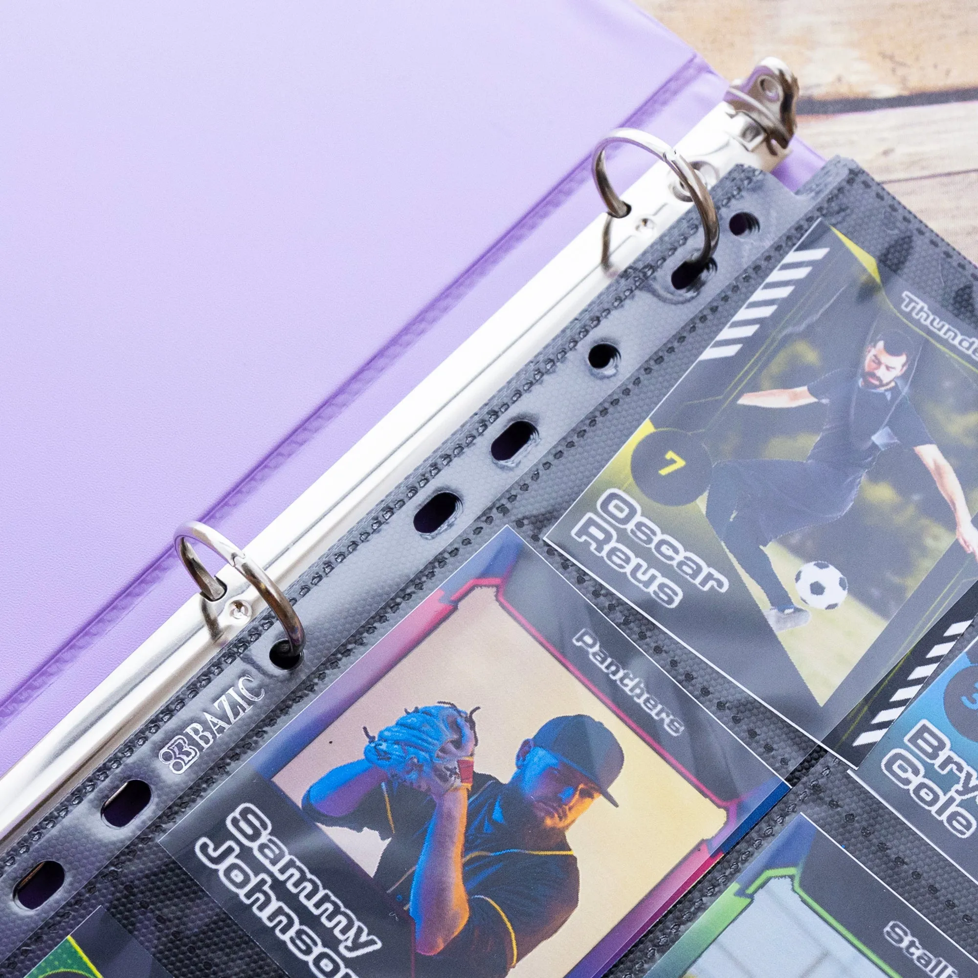 Trading Card Holders Double Sided Side Loading 9-Pockets (100/Pack)