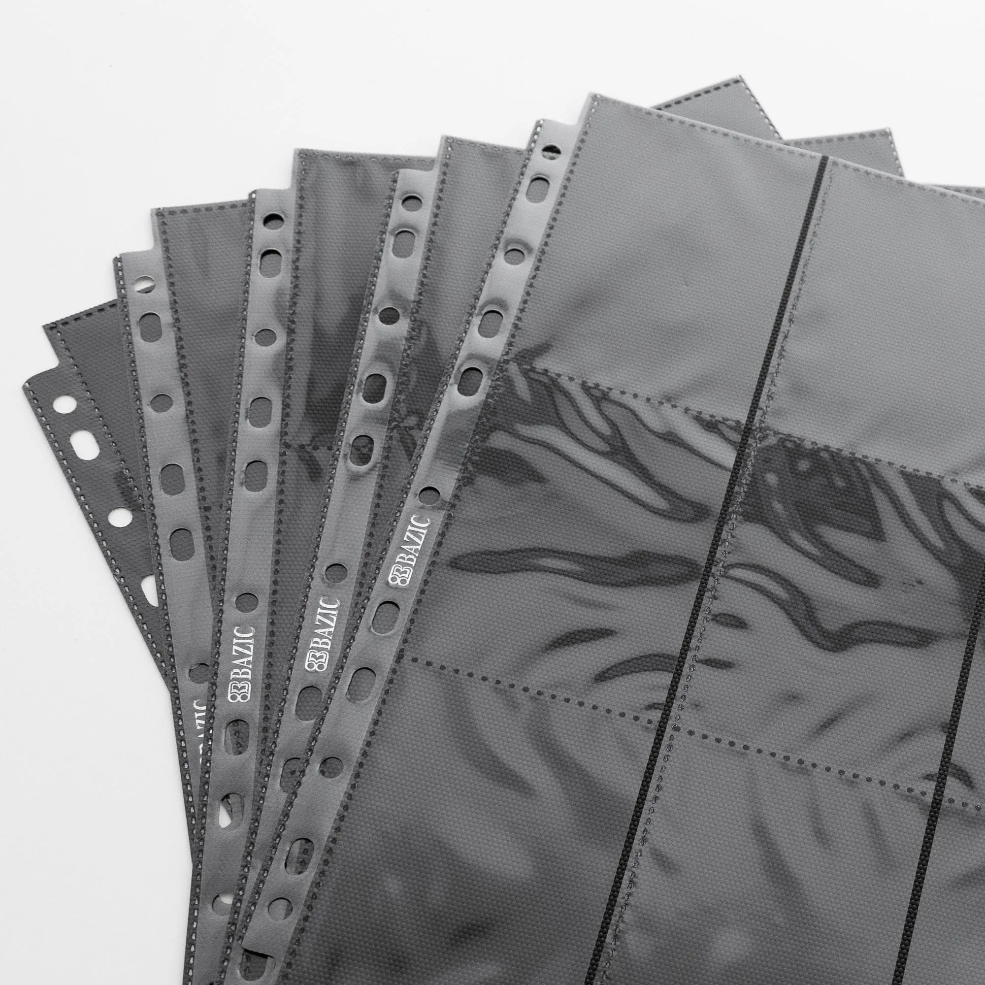 Trading Card Holders Double Sided Side Loading 9-Pockets (100/Pack)