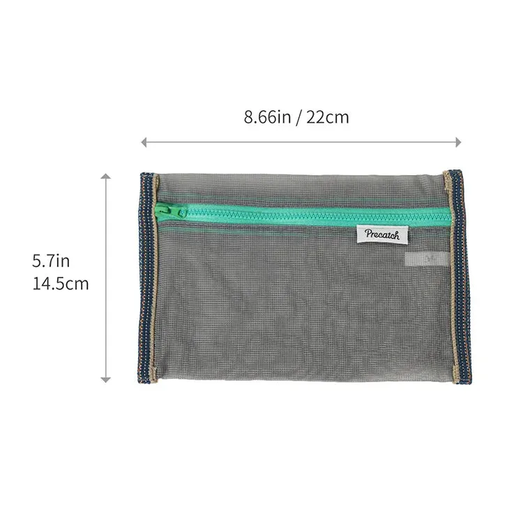 Translucent mesh nylon storage bag