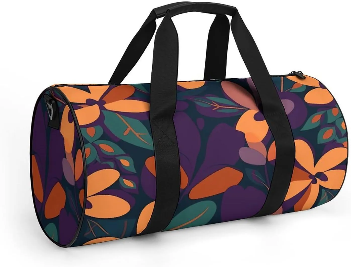 Travel Duffel Bag for Men And Women,Leaf Shape Waterproof Sports Fitness Bag Portable Travel Duffel Bag