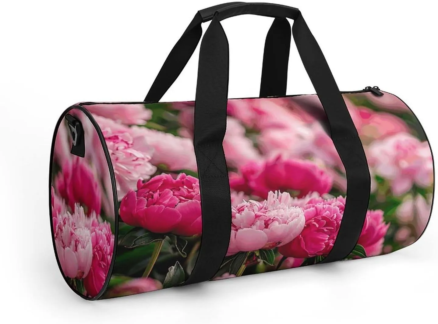 Travel Duffel Bag for Men And Women,There Are Many Flowers Waterproof Sports Fitness Bag Portable Travel Duffel Bag