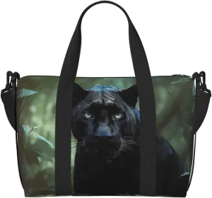 Travel Duffle Bag Weekender Bags for Men Women Adjustable Large Capacity Weekender Overnight Bag Carry On Tote Bags Waterproof Sport Gym Bag for Travel Yoga, Tree Animalâ, One Size