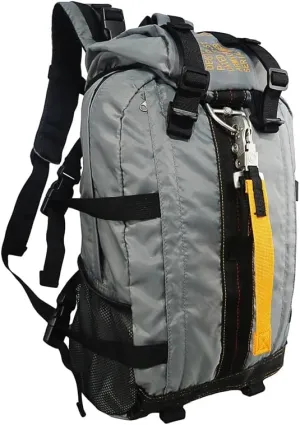 Travel Hiking And Trekking Camping Bag Waterproof Hiking Daypack Lightweight Outdoor Sport Travel Backpack for Men (GREY)