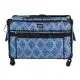 Tutto Sewing Machine Case On Wheels 2X Large 28in Blue Diamond