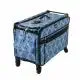 Tutto Sewing Machine Case On Wheels Extra Large 24in Blue Diamond