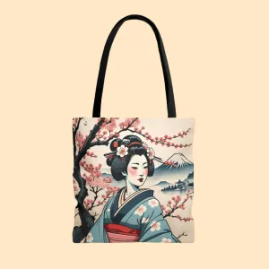 Ukiyo-e Geisha Tote