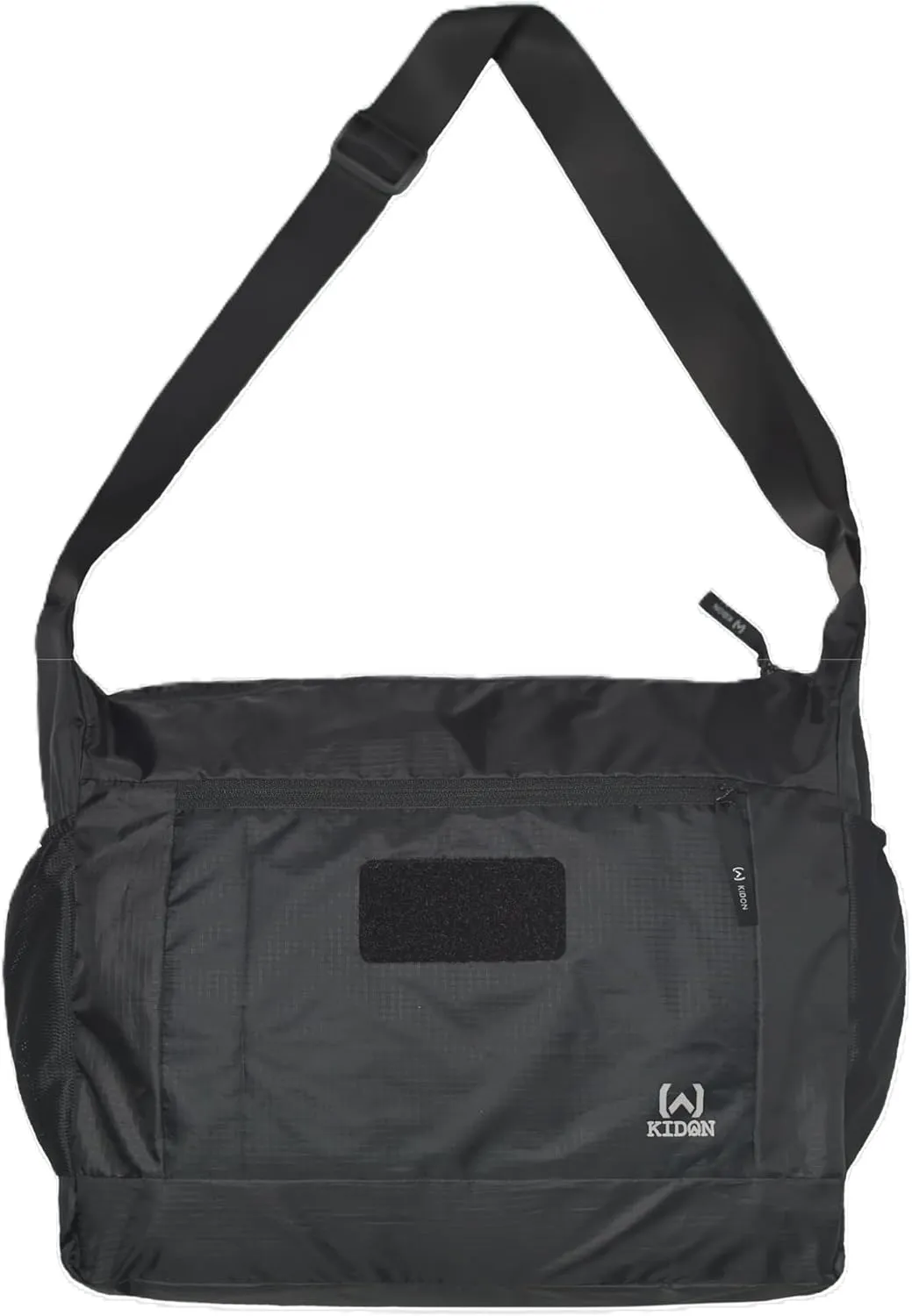 Ultra-Light Reversible Messenger Bag - Waterproof PU-Coated Polyester Ripstop Fabric - Versatile & Lightweight Shoulder Bag for Men & Women (Available in Two Sizes)