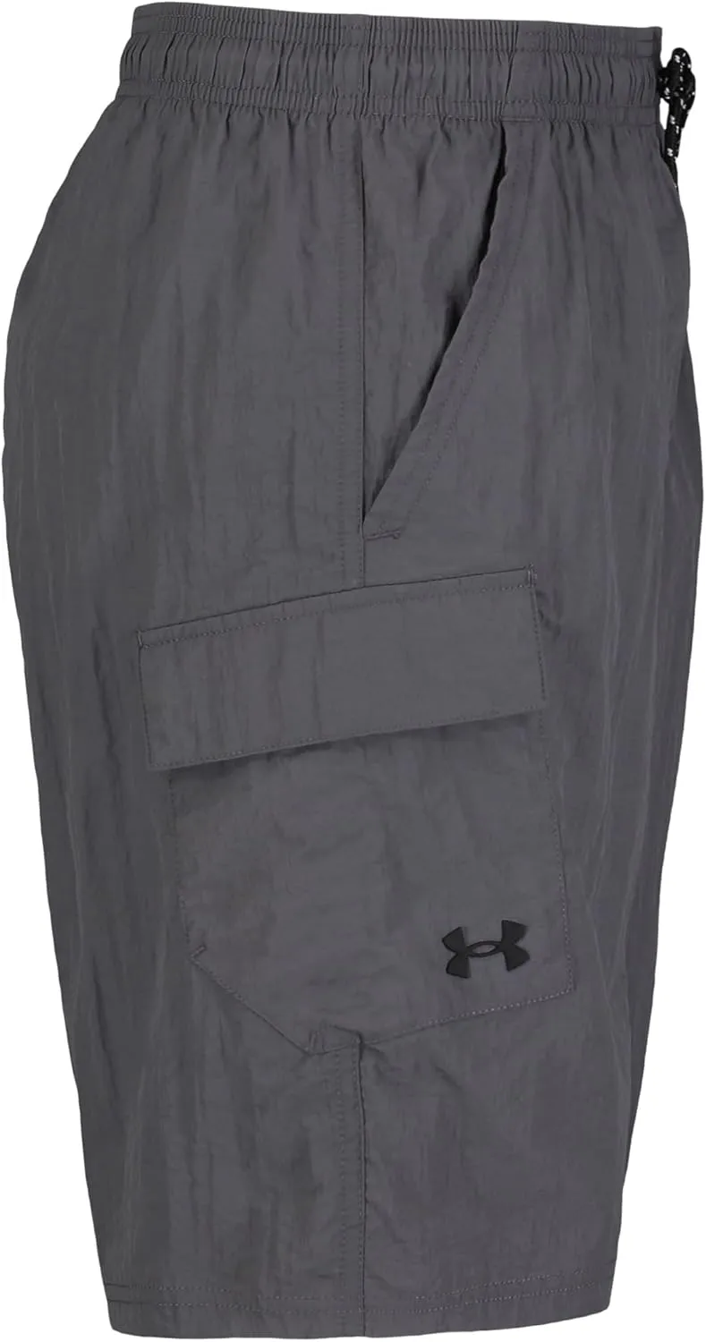 Under Armour Boys' Outdoor Woven Cargo Shorts, Durable Ripstop Fabric Bottoms, Lightweight & Breathable