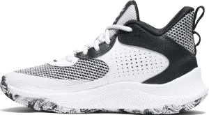 Under Armour - Unisex-Child Gs Curry 3Z 24 Shoes, Color White (101), Size: 7 M US Big Kid
