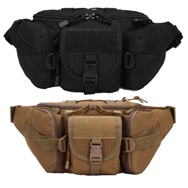 Utility Tactical Men Waist Bag Pack Pouch Military Hiking Camping Belt Bag Au