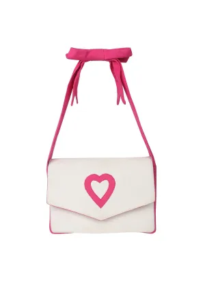 VALENTINE CLUTCH HOT PINK