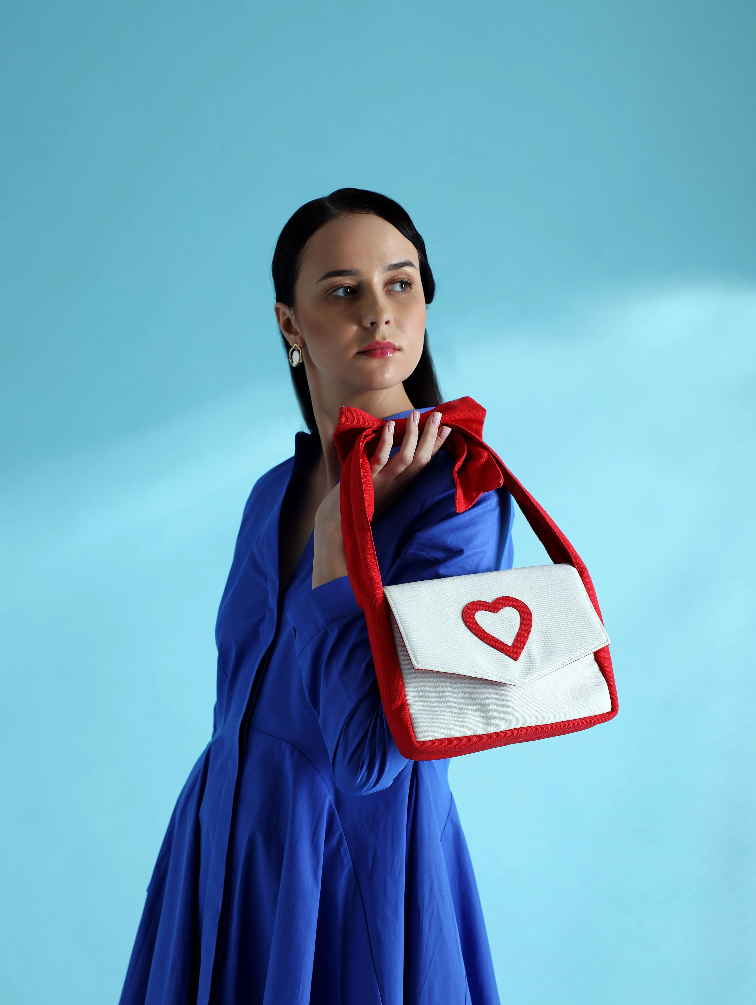 VALENTINE CLUTCH RED