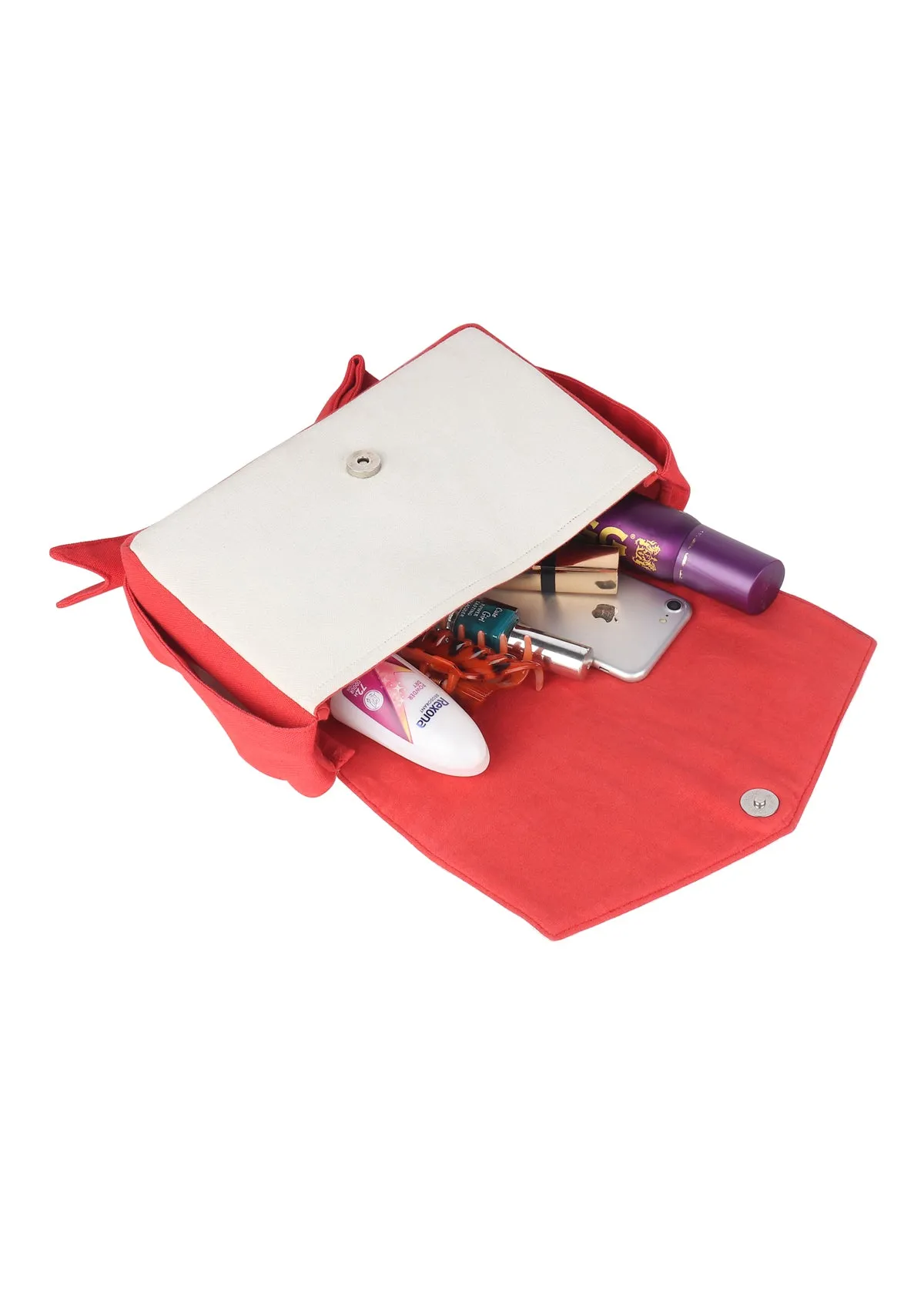 VALENTINE CLUTCH RED