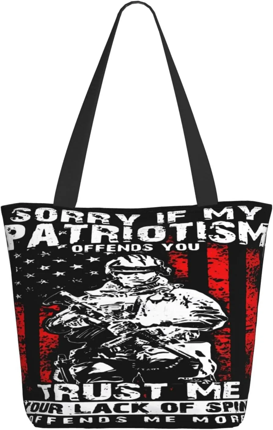 Vegan From My Head Tomatoes Vegetarian Tote Bag for Women Lightweight Shopping Handbag Large Capacity Shoulder Bag