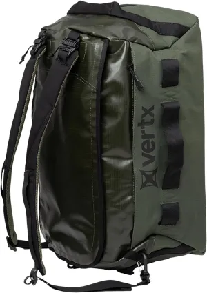 Vertx RLT Tactical Travel Duffel Bag Backpack for Men and Women, Compatible with Vertx Tactigami for Survival EDC Gear, CCW Concealed Carry, Hunting Luggage, 50L, OD Green