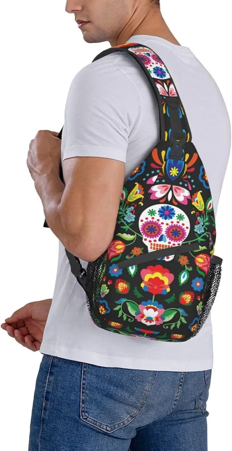 VOOHDDY Sling Bag For Women Men Travel Hiking Backpack Crossbody Shoulder Chest Bags Casual Daypack Sport
