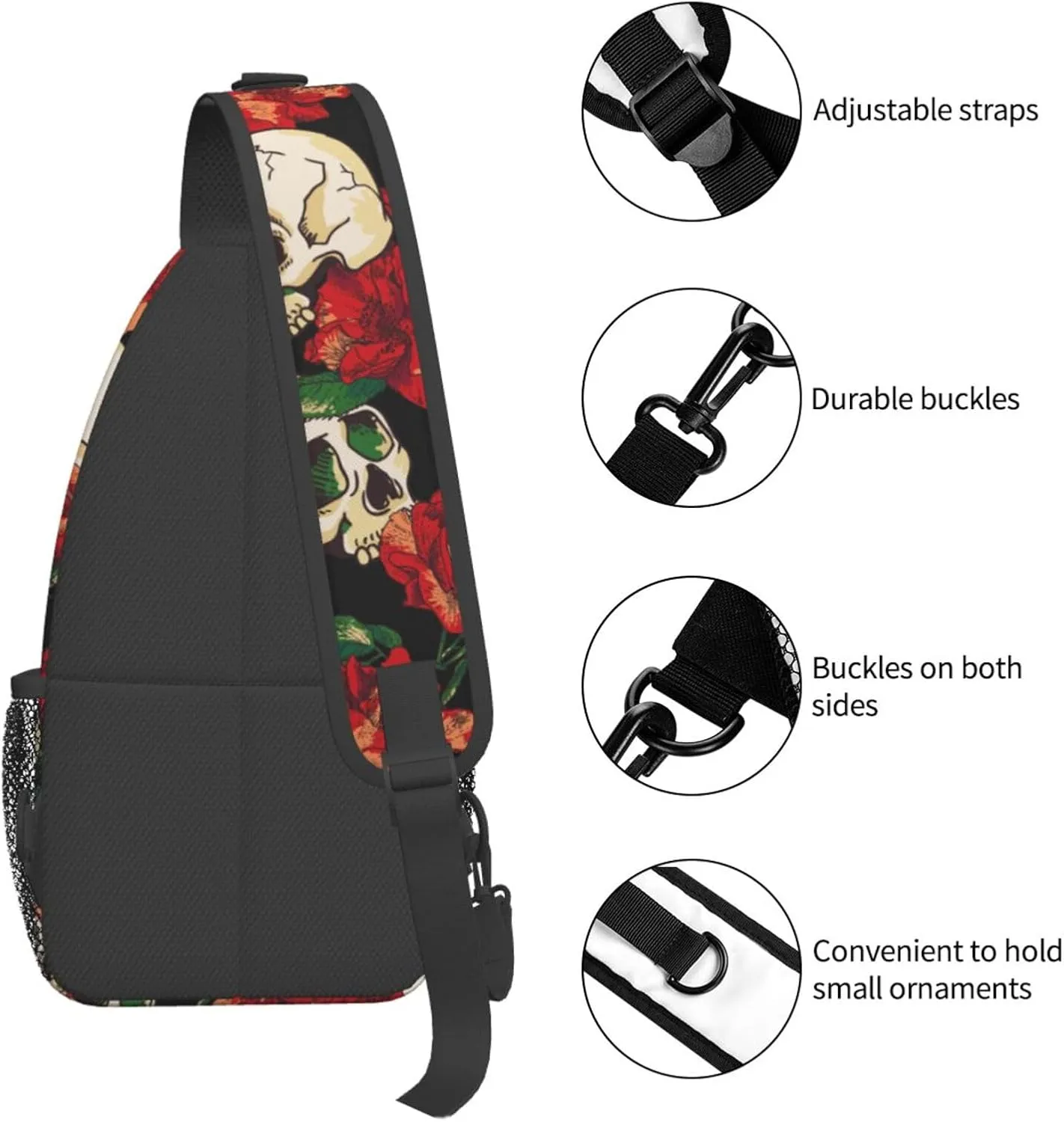 VOOHDDY Sling Bag For Women Men Travel Hiking Backpack Crossbody Shoulder Chest Bags Casual Daypack Sport