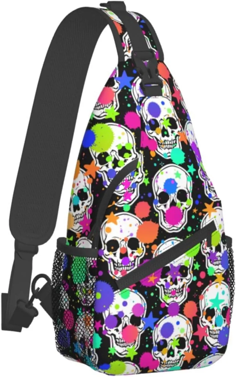 VOOHDDY Sling Bag For Women Men Travel Hiking Backpack Crossbody Shoulder Chest Bags Casual Daypack Sport