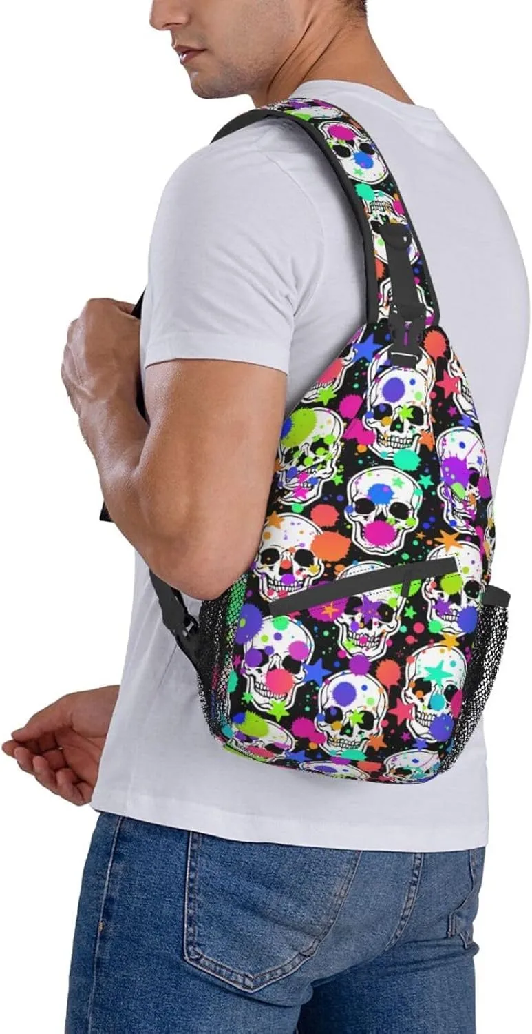 VOOHDDY Sling Bag For Women Men Travel Hiking Backpack Crossbody Shoulder Chest Bags Casual Daypack Sport