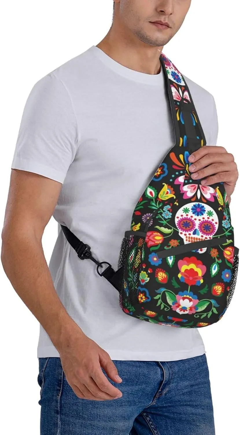 VOOHDDY Sling Bag For Women Men Travel Hiking Backpack Crossbody Shoulder Chest Bags Casual Daypack Sport