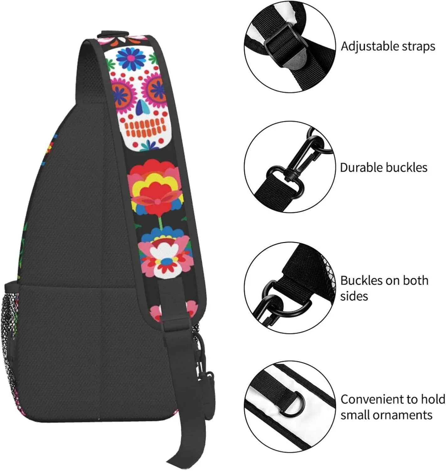 VOOHDDY Sling Bag For Women Men Travel Hiking Backpack Crossbody Shoulder Chest Bags Casual Daypack Sport