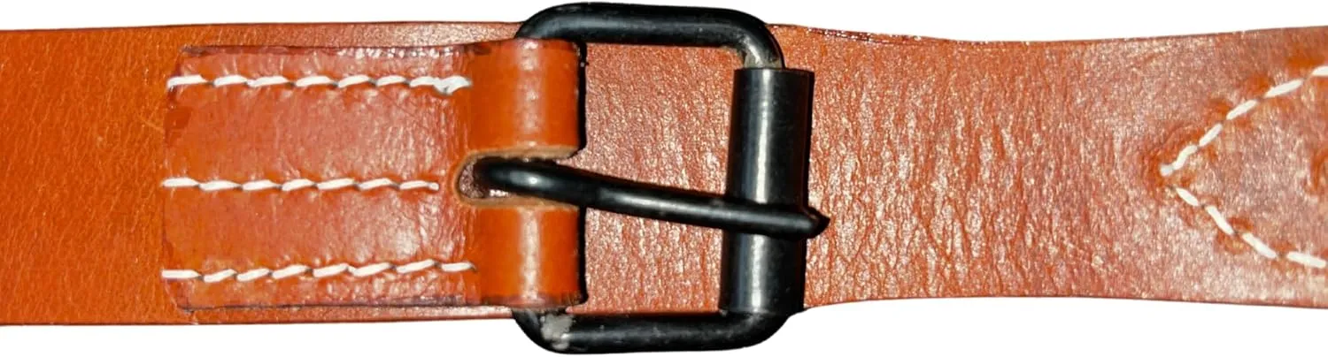 warreplica Austrian Austria Hungarian Steyr-Mannlicher m95 m-95 m1895 / Czech VZ24 VZ23 VZ-24 VZ-23 98 Mauser Leather Sling/Carbine Sling - Reproduction