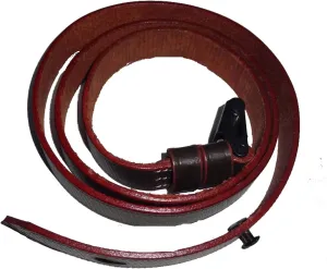 warreplica WWI WWII German Army MP40 SMG Submachine Maschinenpistole Leather Sling for Shoulder - MP40, MP-38 -Reproduction
