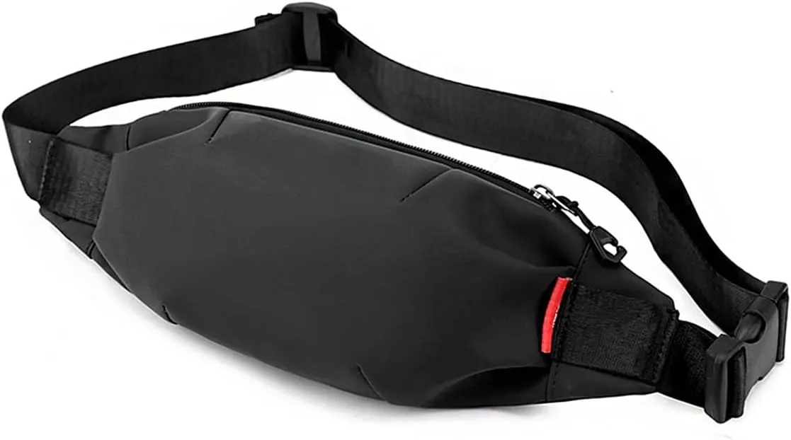Waterproof Sling Bag Travel Waist Bag for Man Woman Lightweight Crossbody Shoulder Backpack for Biking Hiking Work