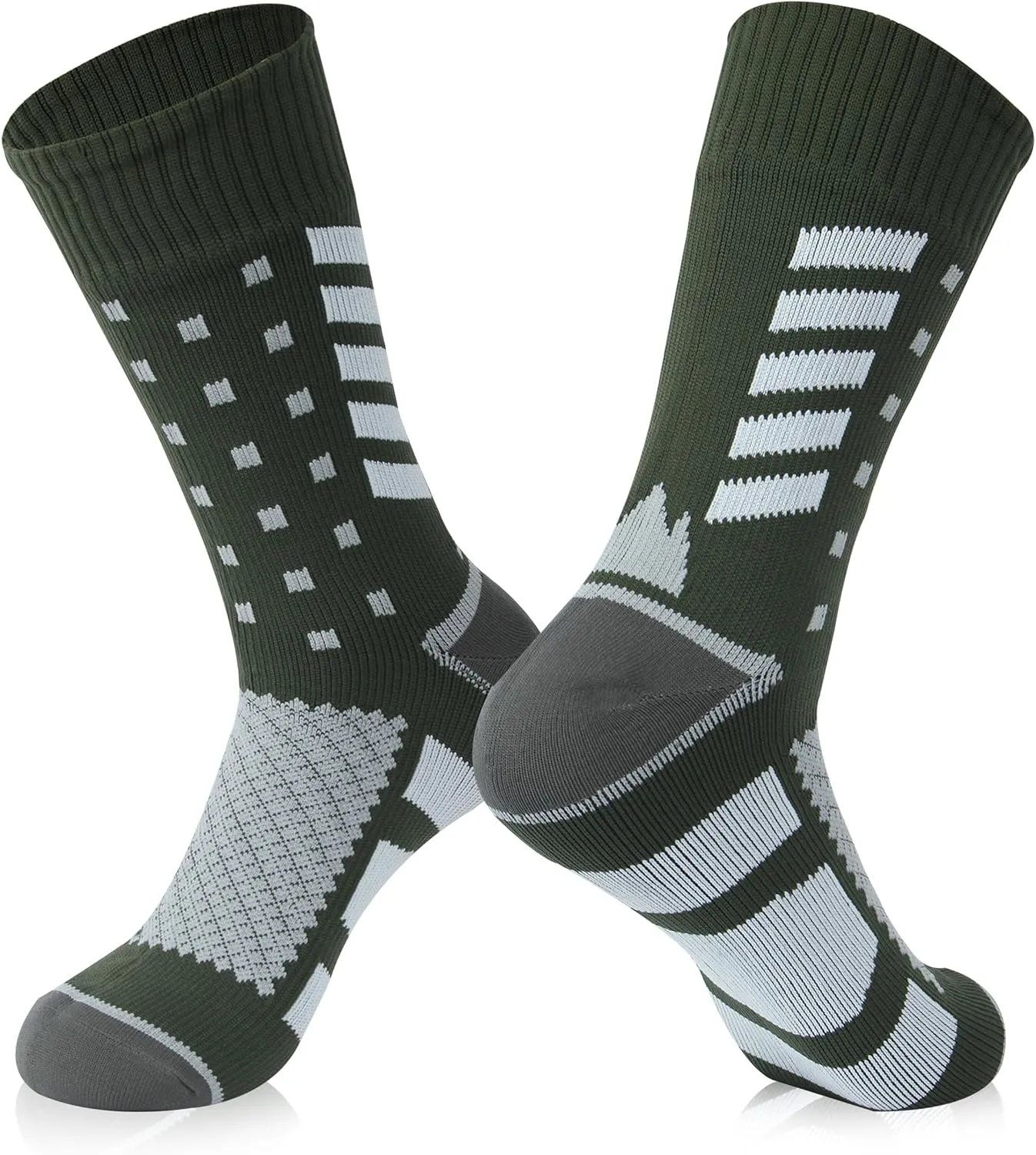 Waterproof Socks Men Women Cushion Breathable Hiking Wading Skiing Outdoor Sport Crew Socks