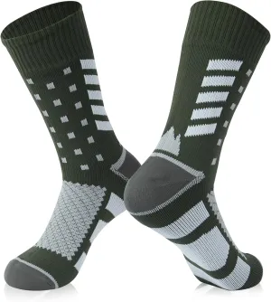 Waterproof Socks Men Women Cushion Breathable Hiking Wading Skiing Outdoor Sport Crew Socks