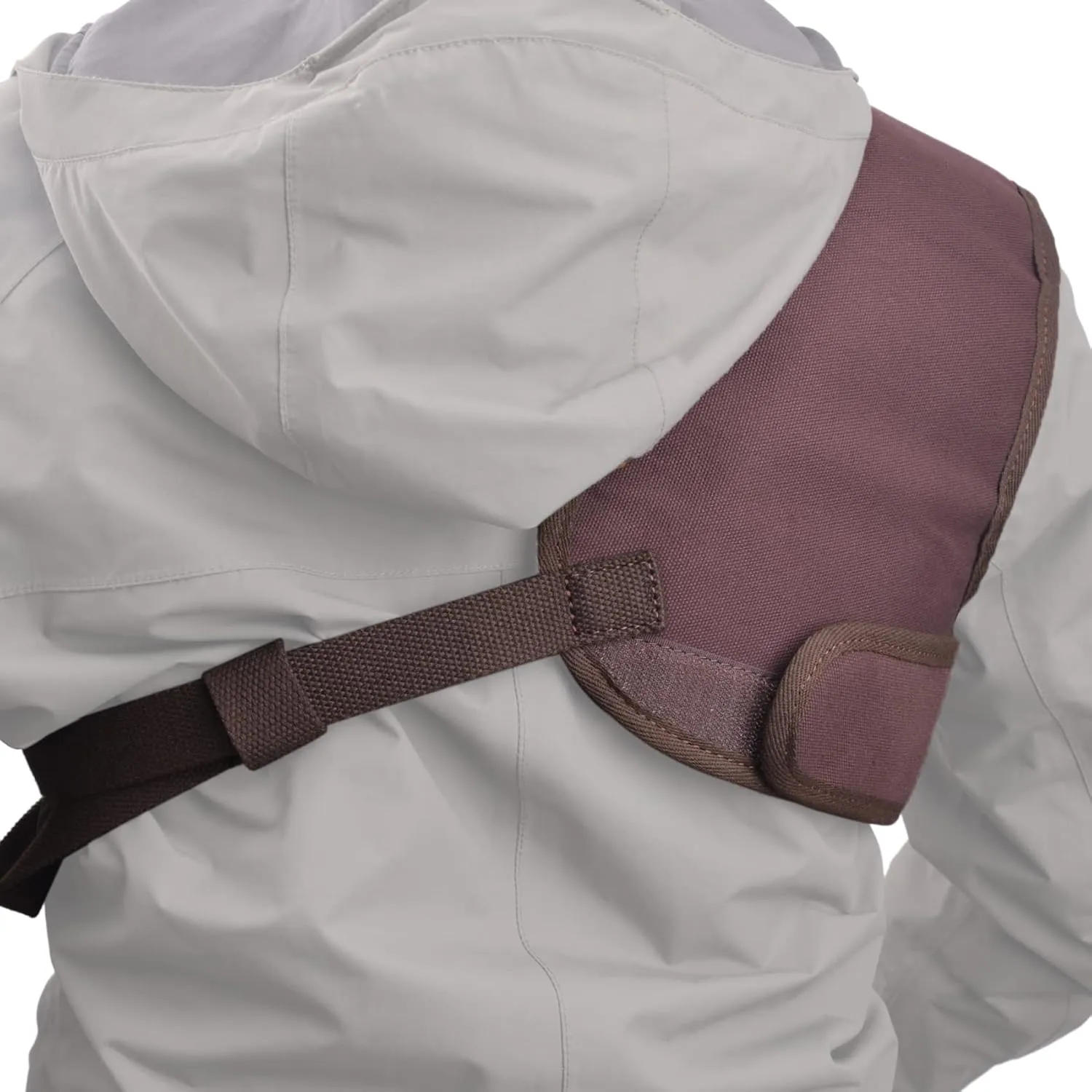 WAYNE'S DOG Leather Canvas Shooting Recoil Shields with Durable Construction, Solid Fit and Padding for Range, Shooting, Hunting