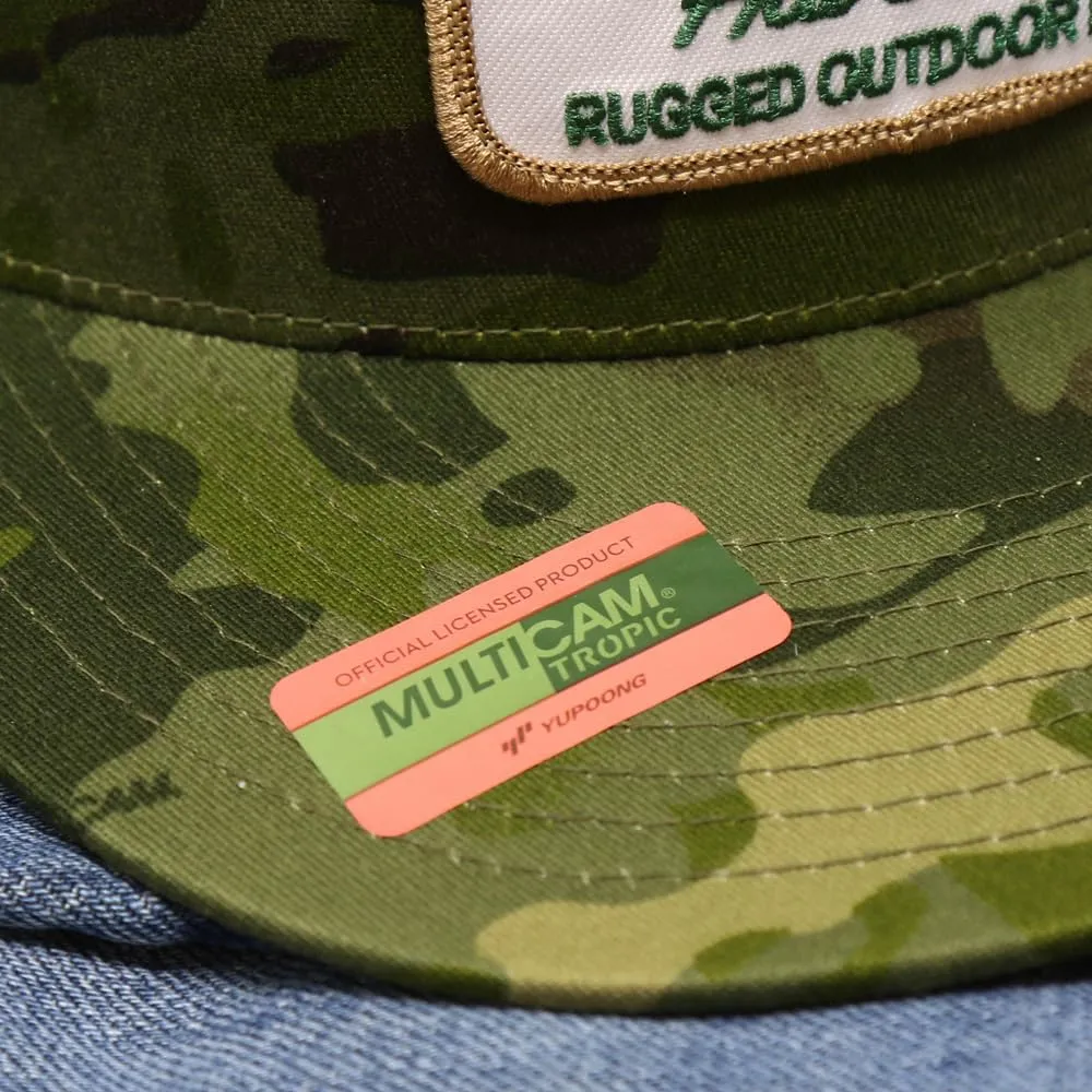 WHISKEY BENT HAT CO. Green Head Adjustable Snapback Outdoor Lifestyle Duck Hat