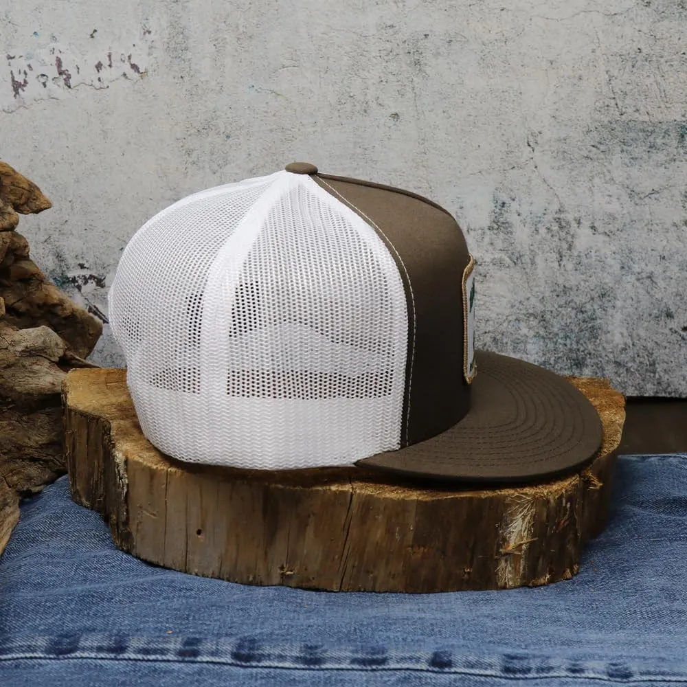 WHISKEY BENT HAT CO. Green Head Adjustable Snapback Outdoor Lifestyle Duck Hat