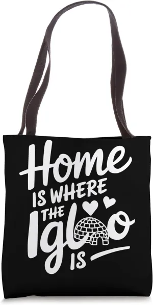 Winter Survival Inuit Culture Snow Structure Polar Regions Tote Bag