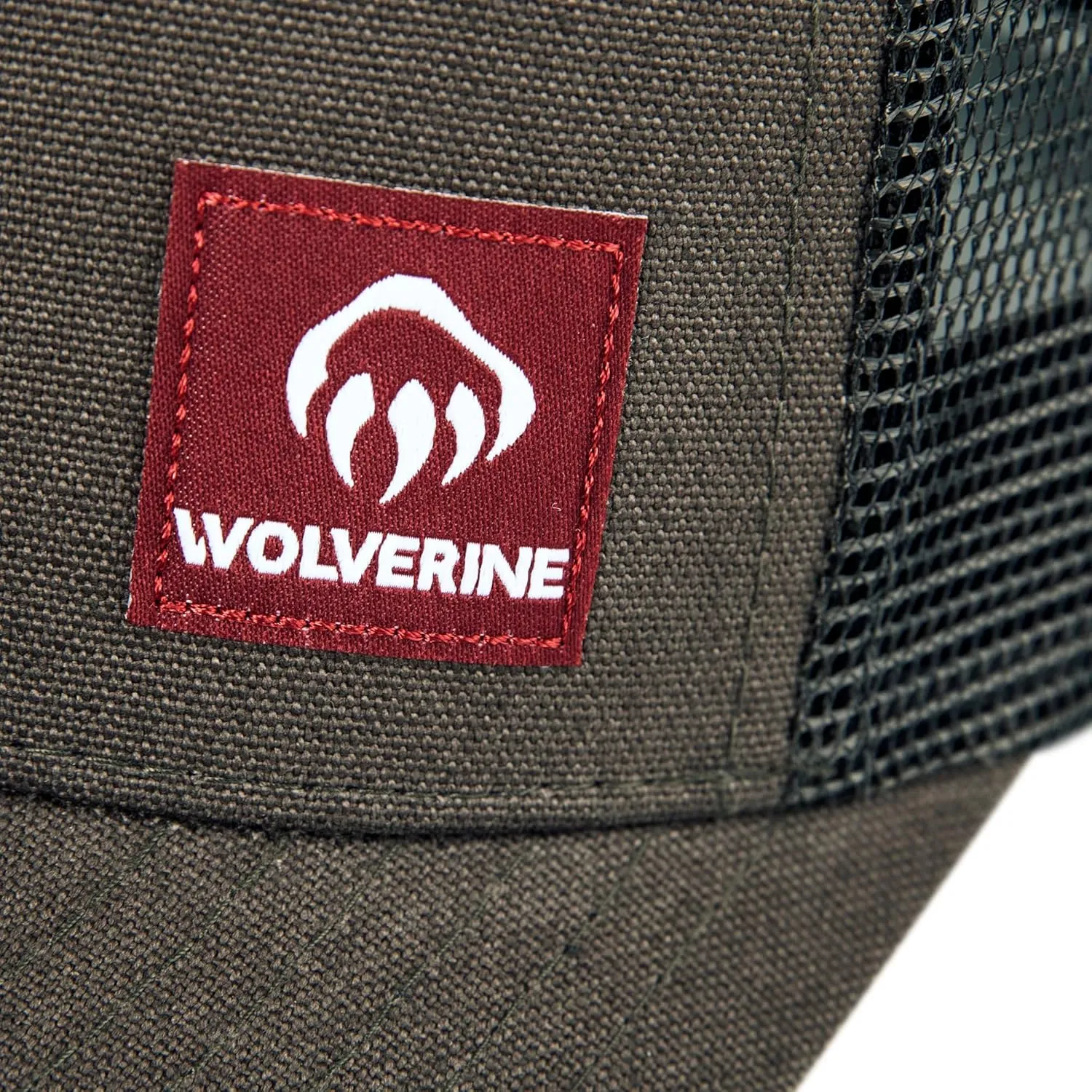 Wolverine Trucker Hat | Mesh Back | Snapback | Adjustable | Rugged | Durable | Workwear